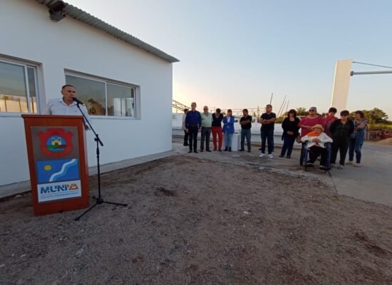 Villa Ascasubi inauguró la puesta en valor de la red de agua