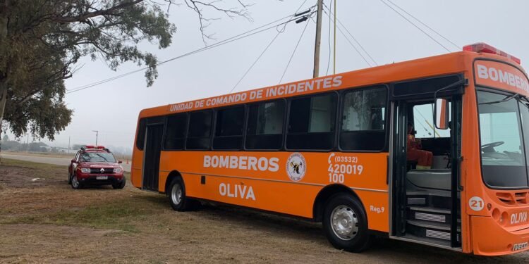 Bomberos en Oliva realizaron la búsqueda de una persona desaparecida