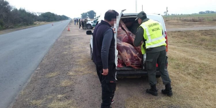 Gendarmería realizó una intervención cerca de James Craik