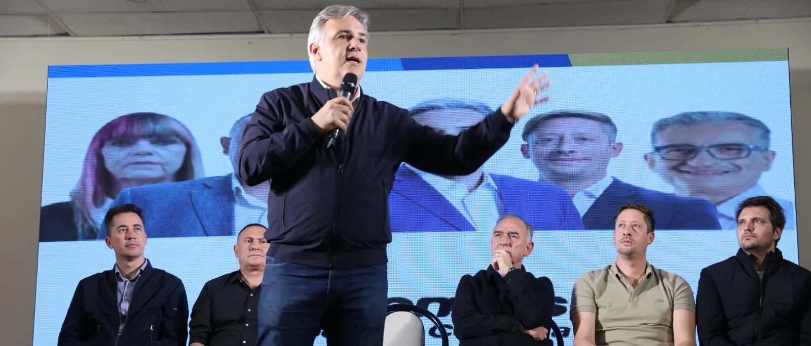 Elecciones 2023: Llaryora presente en el lanzamiento de los candidatos por Tercero Arriba