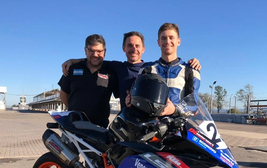 Lancioni regresó a los entrenamientos de cara a una nueva fecha del Superbike
