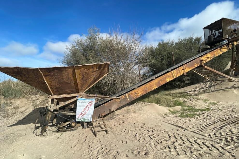 Frenaron una cantera húmeda irregular en Villa María