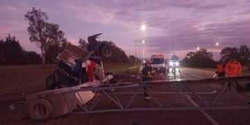 Accidente fatal en autopista Córdoba Rosario