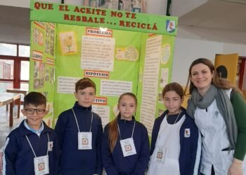 Alumnos del Belgrano con un proyecto de reciclaje clasificaron a la instancia provincial de la Feria de Ciencias