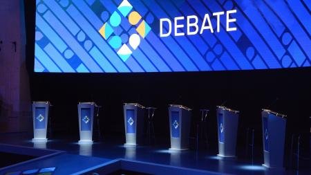 EN VIVO: El primer debate de candidatos a presidente