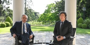 Alberto Fernández recibió a Javier Milei e inició el proceso de transición
