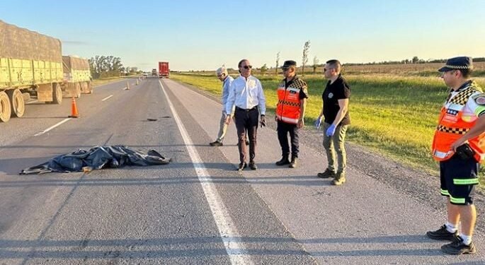 Tragedia en autopista cerca de James Craik: un camionero brasileño perdió la vida