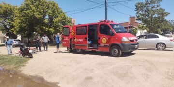Accidente en James Craik y una niña de 4 años impactada por un auto en Almafuerte