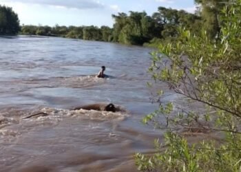 Eran de Tucumán los turistas rescatados del río en Pampayasta Sud