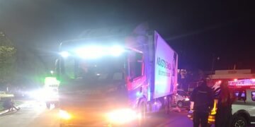 La acompañante en estado crítico.