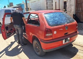 Oncativo: Un detenido por violación de domicilio y recupero de auto robado