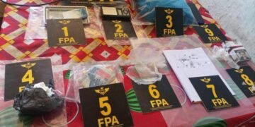 Río Tercero: Secuestran más de 400 dosis de cocaína y armas de fuego