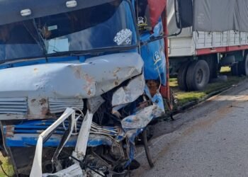 Accidente fatal entre Oliva y Pampayasta Sud