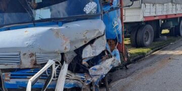 Accidente fatal entre Oliva y Pampayasta Sud