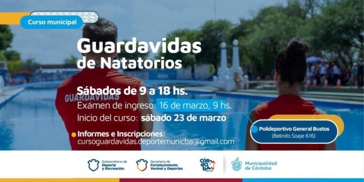 Curso gratuito de guardavidas: requisitos y dónde cursarlo