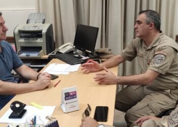 Oncativo: reunión por seguridad en Federación Agraria con autoridades de Patrulla Rural