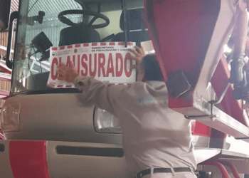 Clausuran máquina autopropulsada en Oncativo