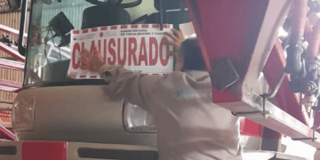 Clausuran máquina autopropulsada en Oncativo