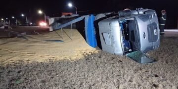 Accidentes de tránsito en Pampayasta Sud, Tancacha y Hernando y un secuestro de vehículo en Oliva