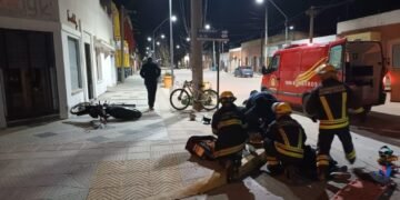 James Craik: embistió con su moto a un menor que circulaba en bici y está internado