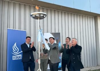 Oncativo inauguró obra de gas con inversión de $38 millones