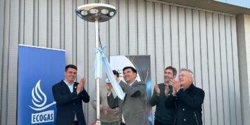 Oncativo inauguró obra de gas con inversión de $38 millones