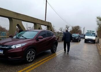 Pampayasta: accidente de tránsito con una mujer derivada al Pasteur