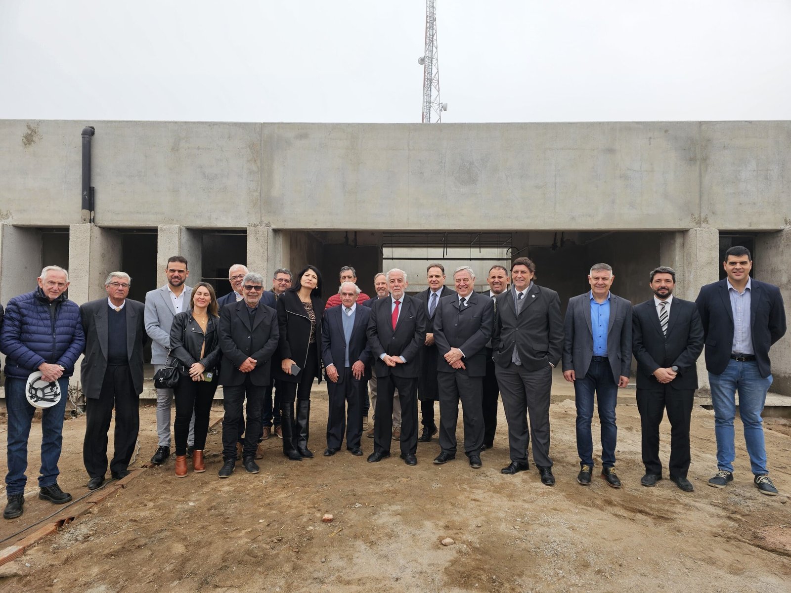 Visita a nueva obra de Tribunales y firma de convenio entre el Poder Judicial de la Provincia de Córdoba y el Municipio