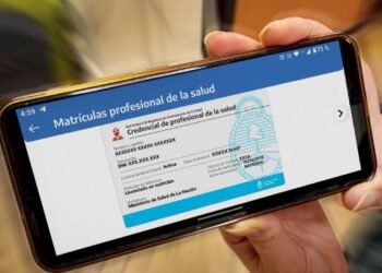 Nueva determinación sobre las matrículas del personal de salud