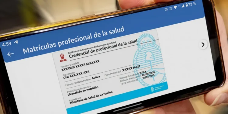 Las matrículas de los profesionales de la salud no tendrán fecha de vencimiento