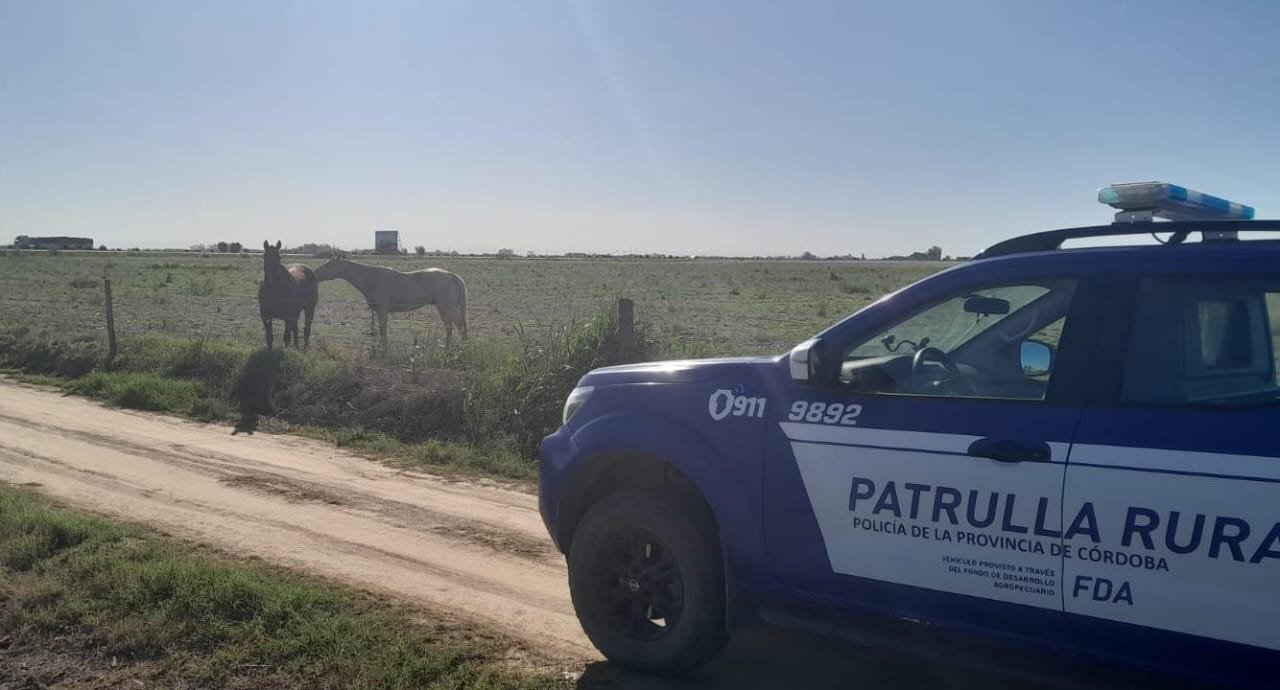 Dos intervenciones en Oncativo y Pilar por parte de la Patrulla Rural