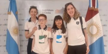 Alumnos del Catalina Caviglia de Visca de Oliva