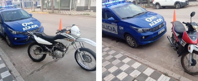 Oliva: Secuestro de motocicletas tras operativo conjunto de Policía y Tránsito