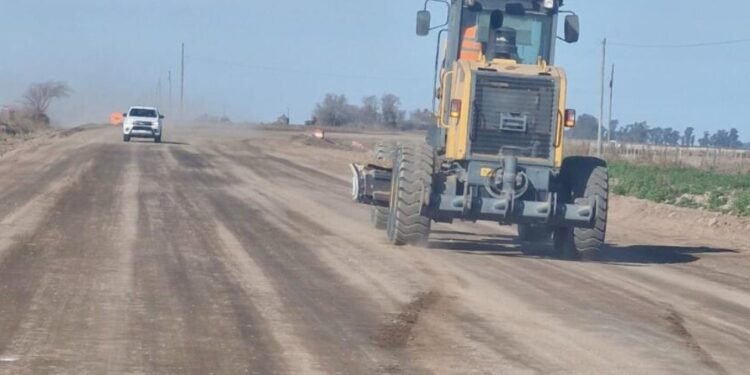 Pavimentación del camino que une Calchín Oeste y ruta provincial 10: los avances de la obra