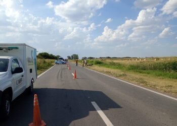Gravísimo accidente en ruta 9 entre Tío Pujio y James Craik: un motociclista perdió un brazo tras impactar con un camión