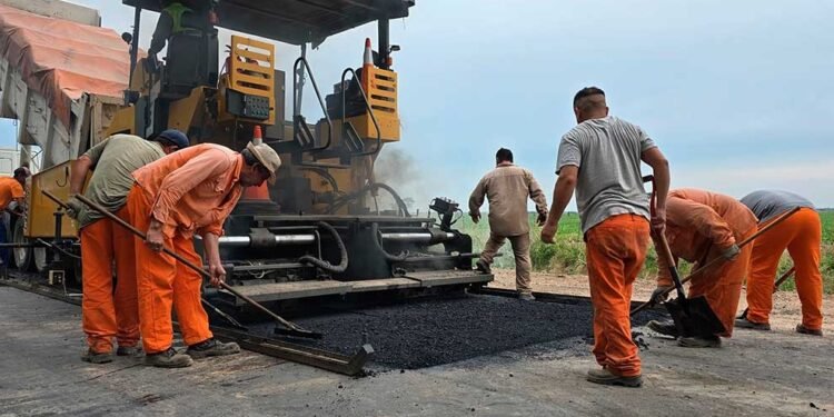 Cómo sigue el avance de obras viales claves para el departamento Río Segundo