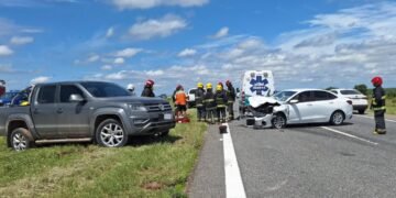 Accidente grave en la autopista