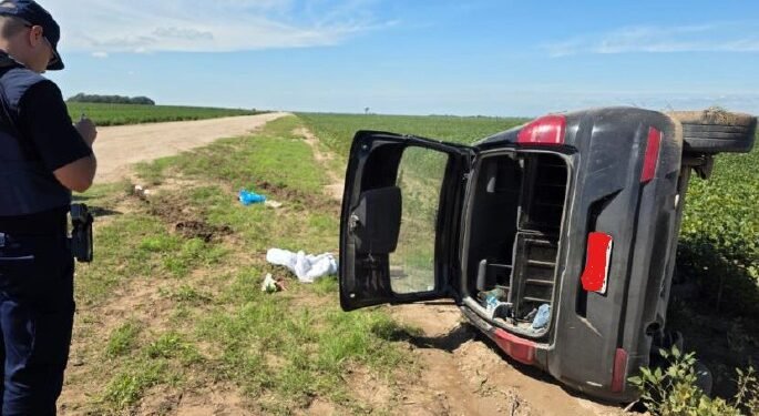 Accidentes de tránsito en Pampayasta Sud y Río Tercero