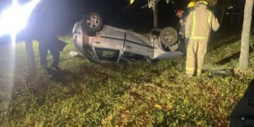 Múltiples accidentes de tránsito, detenciones y operativos policiales en Tercero Arriba