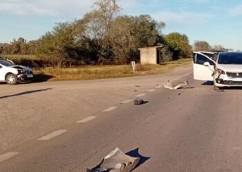 Accidente de tránsito en Pampayasta Norte: un hombre hospitalizado tras choque frontal