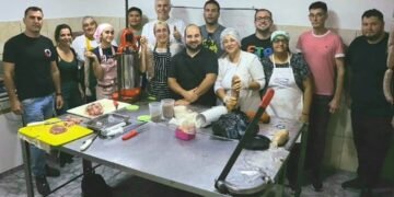 Finalizó con éxito el taller de chacinados, embutidos y salazones en Oliva