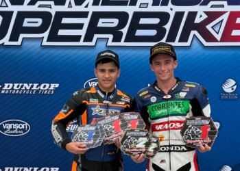 Santino Ponce Deslumbra en Estados Unidos con Cuatro Victorias en el Panamericano de SBK