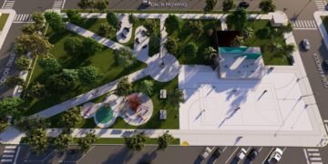 Así quedará la nueva plaza Visca Caviglia en Oliva: Una obra con inversión de 30 millones