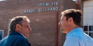 La Provincia de Córdoba invierte en infraestructura educativa y vial en Dalmacio Vélez