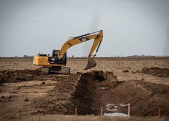 Oliva: así avanza una obra clave para mitigar inundaciones en una zona clave