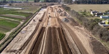 La Provincia dió cuenta de la obra de desvío de tránsito pesado en Oncativo