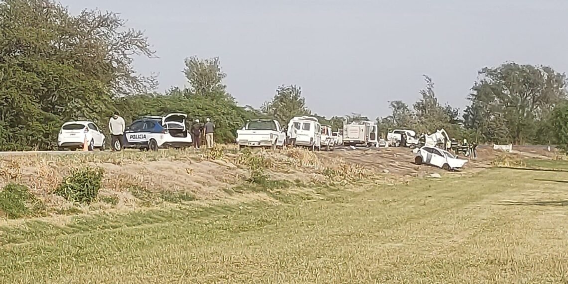 Tragedia fatal en Manfredi: un hombre de Oncativo pierde la vida en triple choque