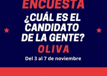 El Candidato de la Gente: ¿Qué referente propondrías como candidato a intendente de Oliva en 2027?