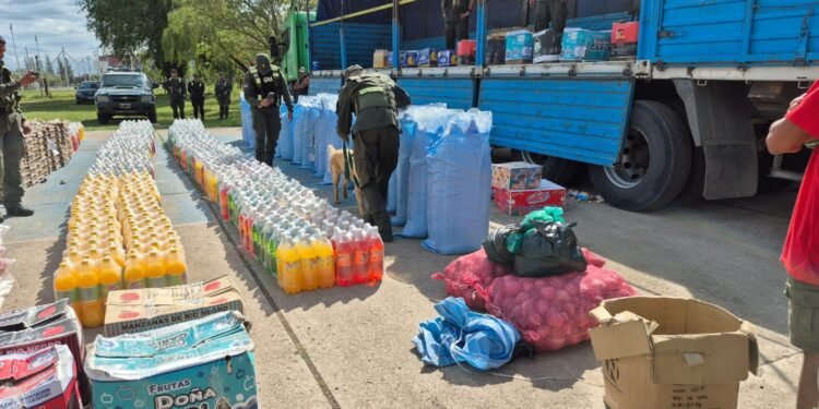 Gendarmería Secuestra Más de 450 Kilos de Hojas de Coca y Mercadería Ilegal en la Autopista Rosario-Córdoba