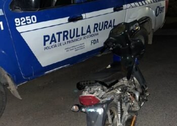Recuperan moto robada en Oliva: además reportaron una detención en James Craik por violencia familiar